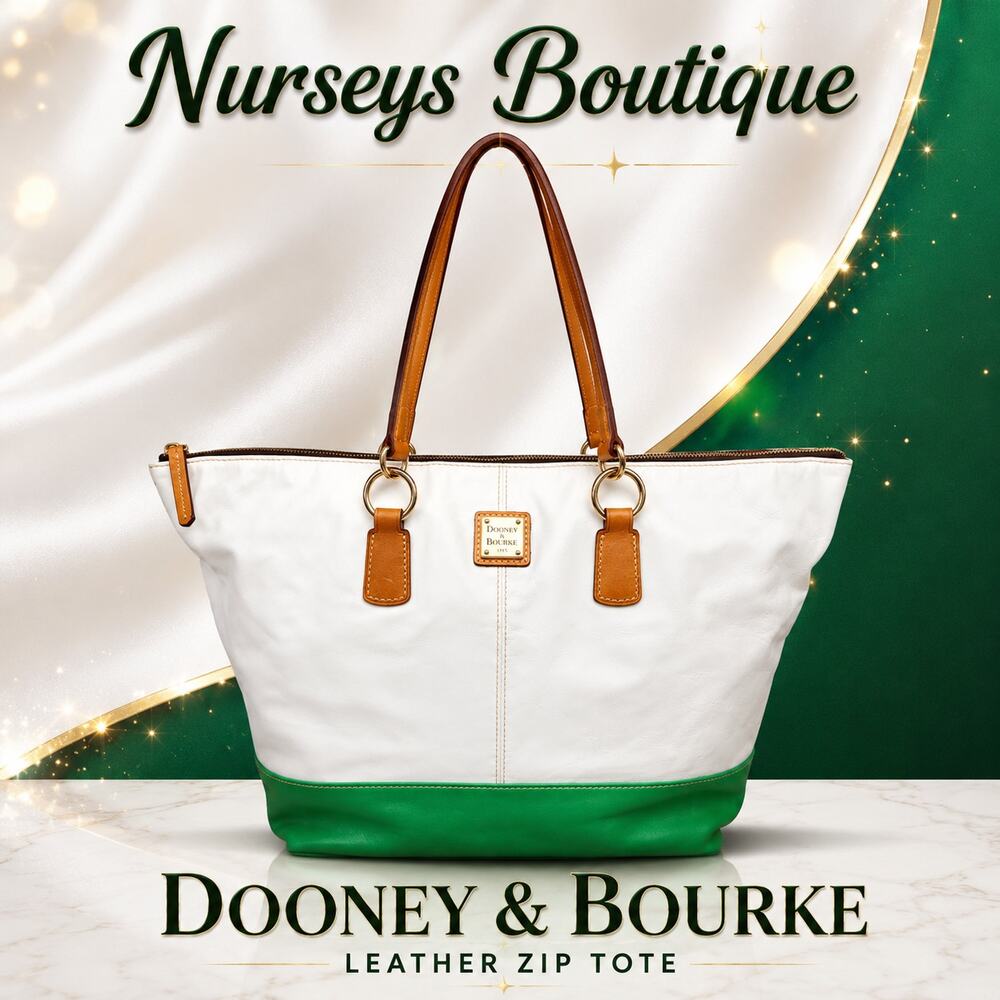 Dooney & Bourke Leather O Ring Colorblock Shopper Tote NWT